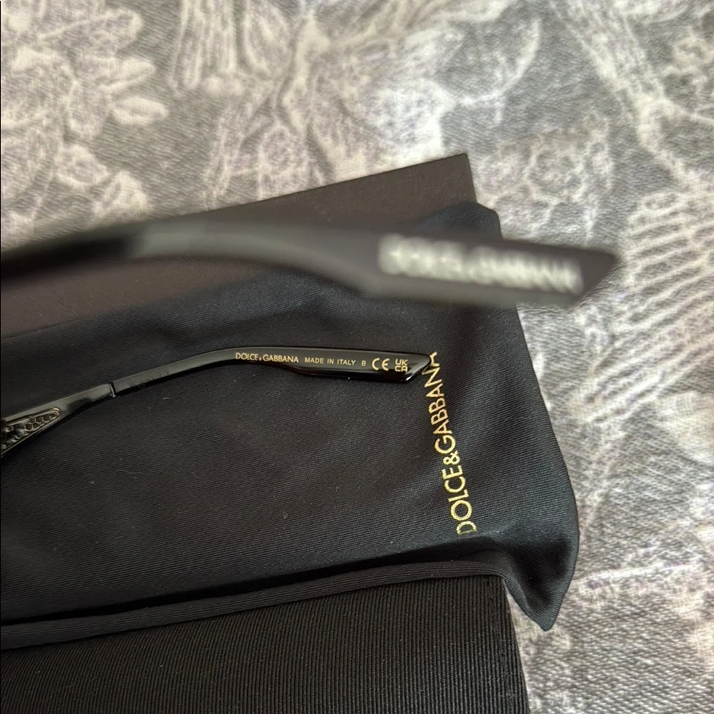 Dolce & Gabbana Black Cat-Eye prescription Glasses - Picture 3 of 13